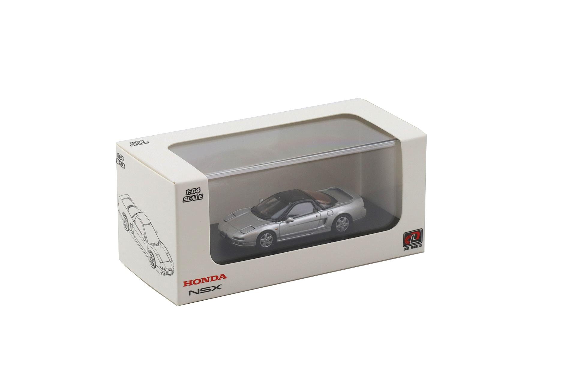 1:64 LCD-Models Honda NSX-NA1 MK1 silver metallic LCD64033-SI