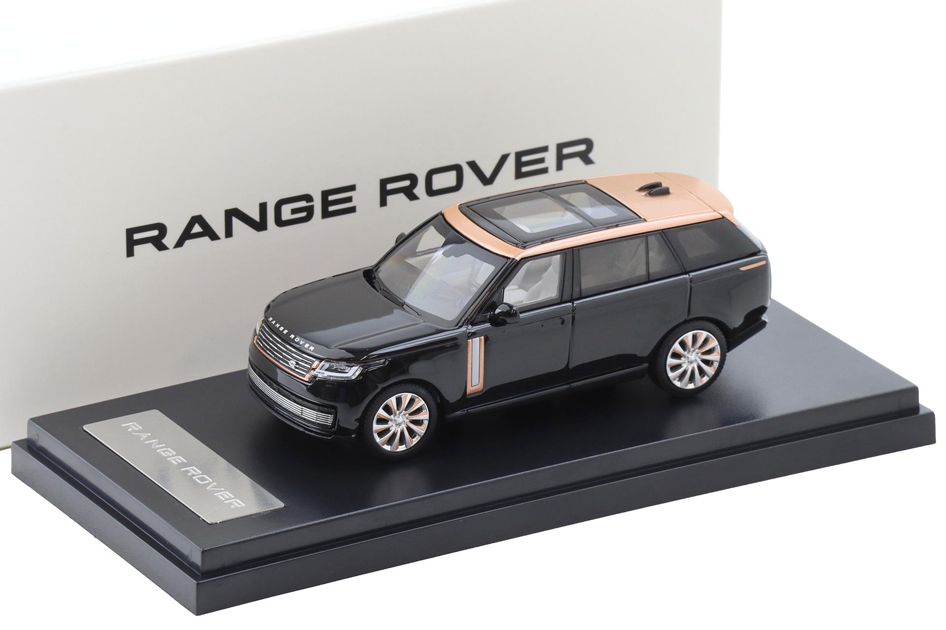 1:64 LCD Models Land Rover Range Rover SV SERENITY black/ gold roof LCD64031-BG