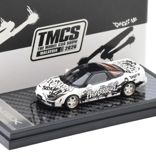 1:64 LCD-Models Honda NSX-NA1 MK1 white TMCS 2026 Malaysia LCD64033-TMCS26
