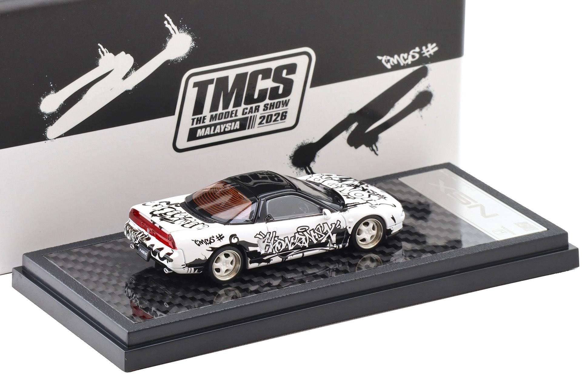1:64 LCD-Models Honda NSX-NA1 MK1 white TMCS 2026 Malaysia LCD64033-TMCS26