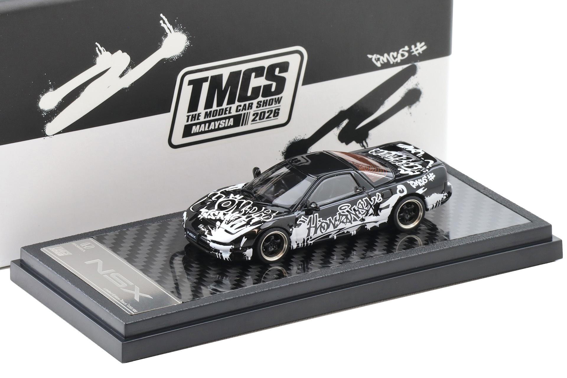 1:64 LCD-Models Honda NSX-NA1 MK1 black TMCS 2026 Malaysia LCD64033-TMCS26