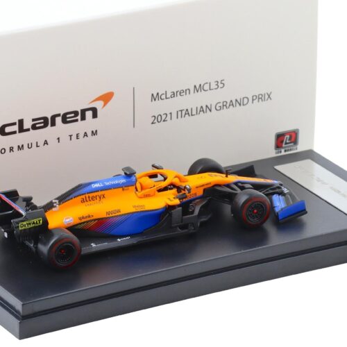 1:64 LCD Models F1 McLaren MCL35 Italian GP 2021 Lando Norris LCD64030-OR