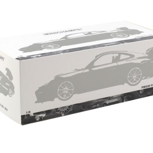1:18 Minichamps Porsche 911 (991) GT3 Coupe 2018 blue/ black wheels
