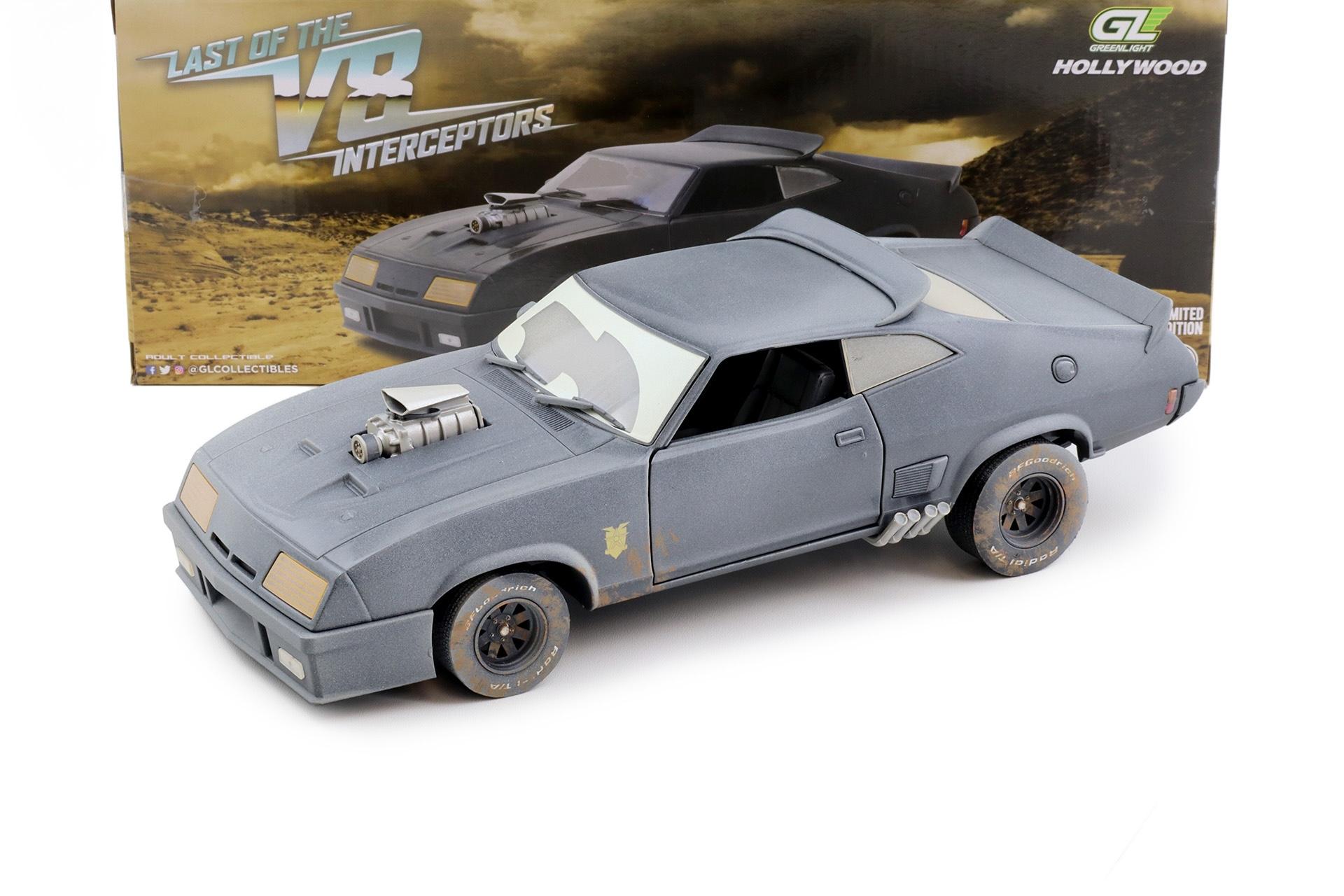 1:18 Greenlight 1973 Ford Falcon XB Last of the V8 Intercopters Weathered black