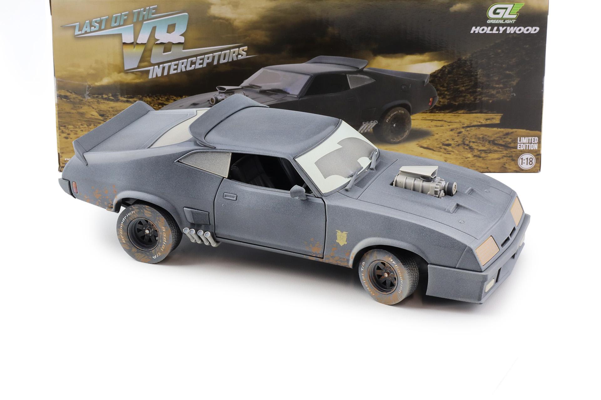 1:18 Greenlight 1973 Ford Falcon XB Last of the V8 Intercopters Weathered black