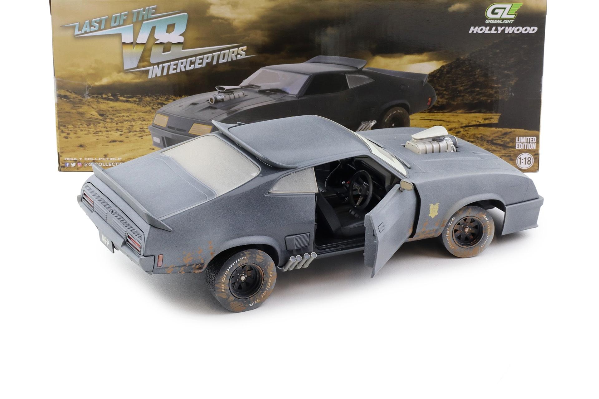 1:18 Greenlight 1973 Ford Falcon XB Last of the V8 Intercopters Weathered black