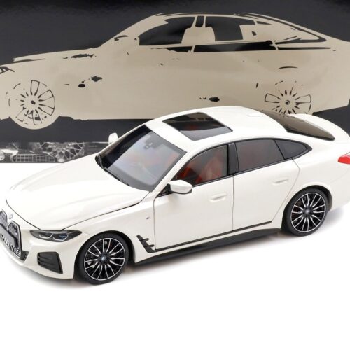 1:18 Minichamps BMW i4 M50 G26 Limousine 2022 white metallic
