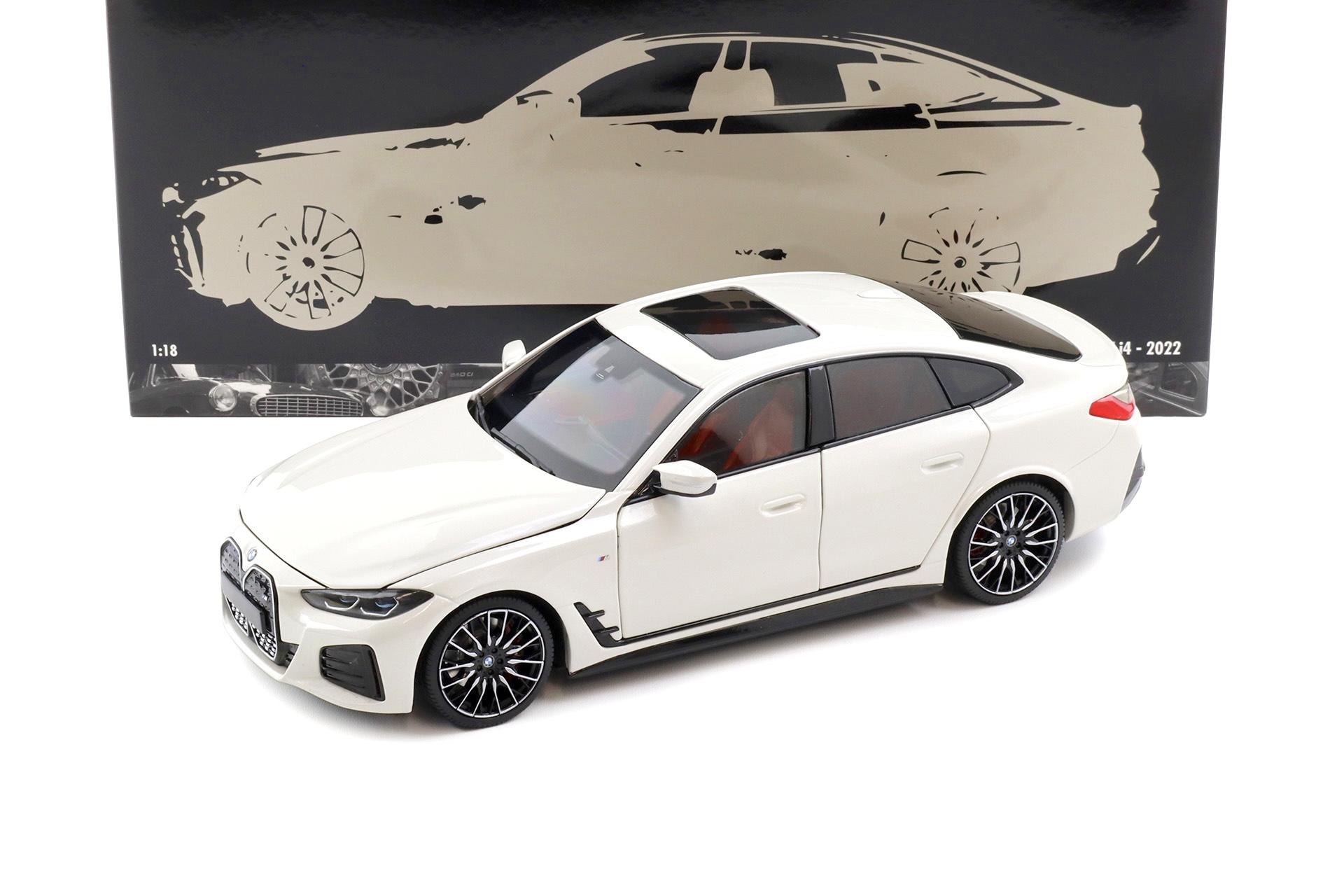 1:18 Minichamps BMW i4 M50 G26 Limousine 2022 white metallic