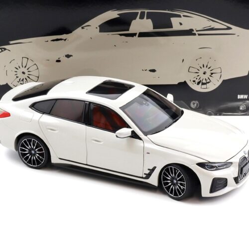 1:18 Minichamps BMW i4 M50 G26 Limousine 2022 white metallic