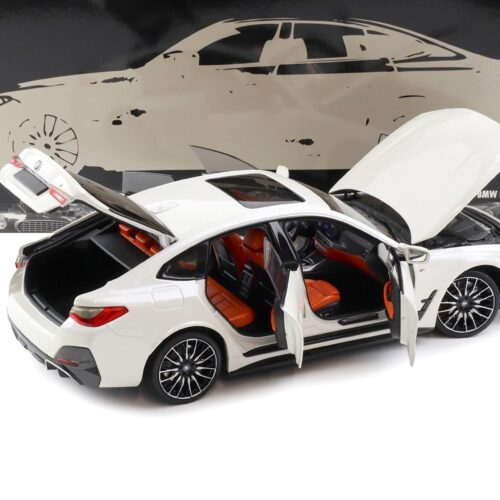 1:18 Minichamps BMW i4 M50 G26 Limousine 2022 white metallic