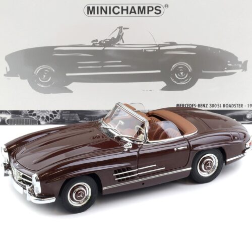 1:18 Minichamps Mercedes 300SL Roadster W198 dark red 1957