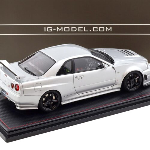 1:18 Ignition Model Nissan GT-R R34 Z-Tune Prototype silver metallic