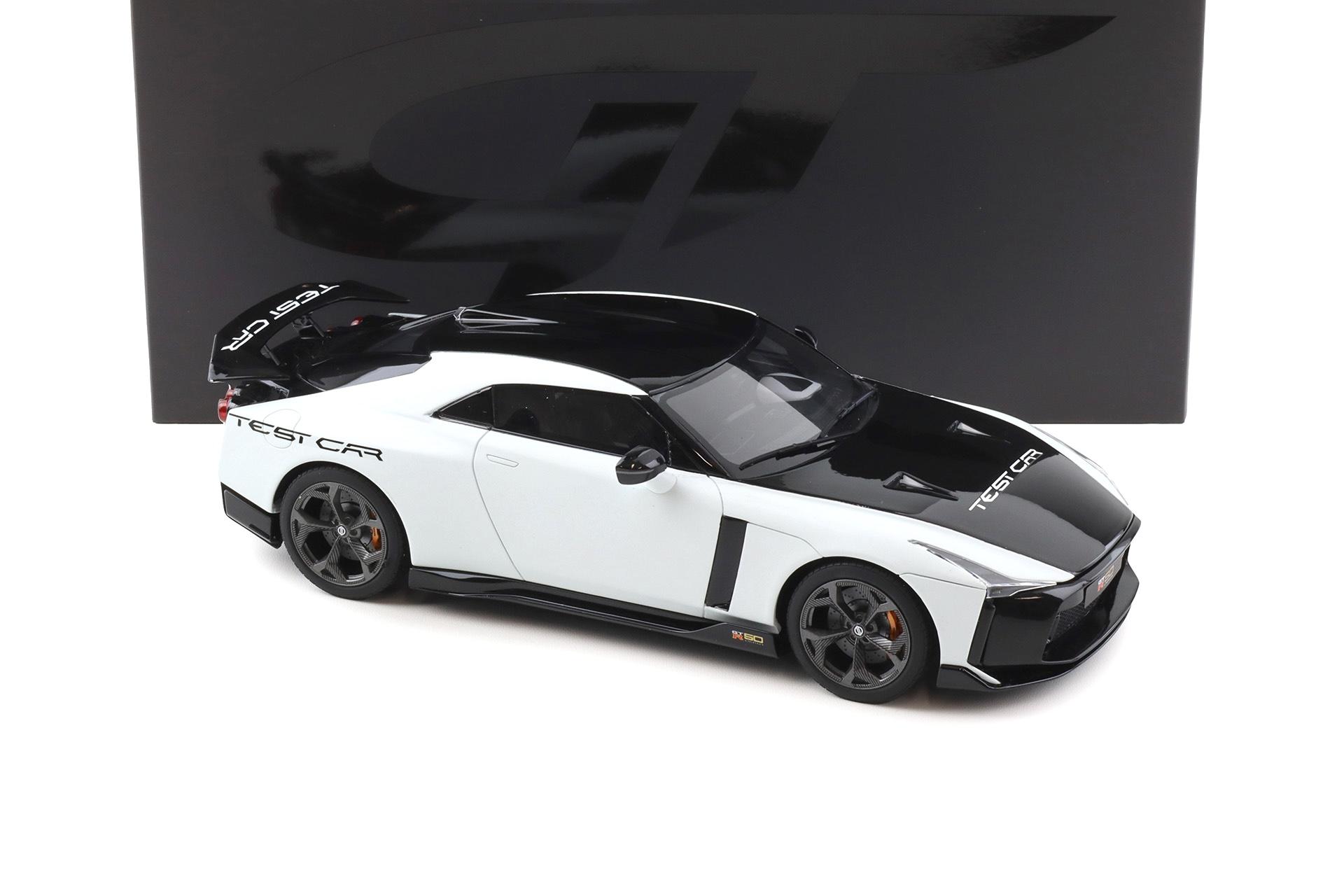 1:18 GT Spirit GT853 Nissan GT-R50 Test Car white/ black