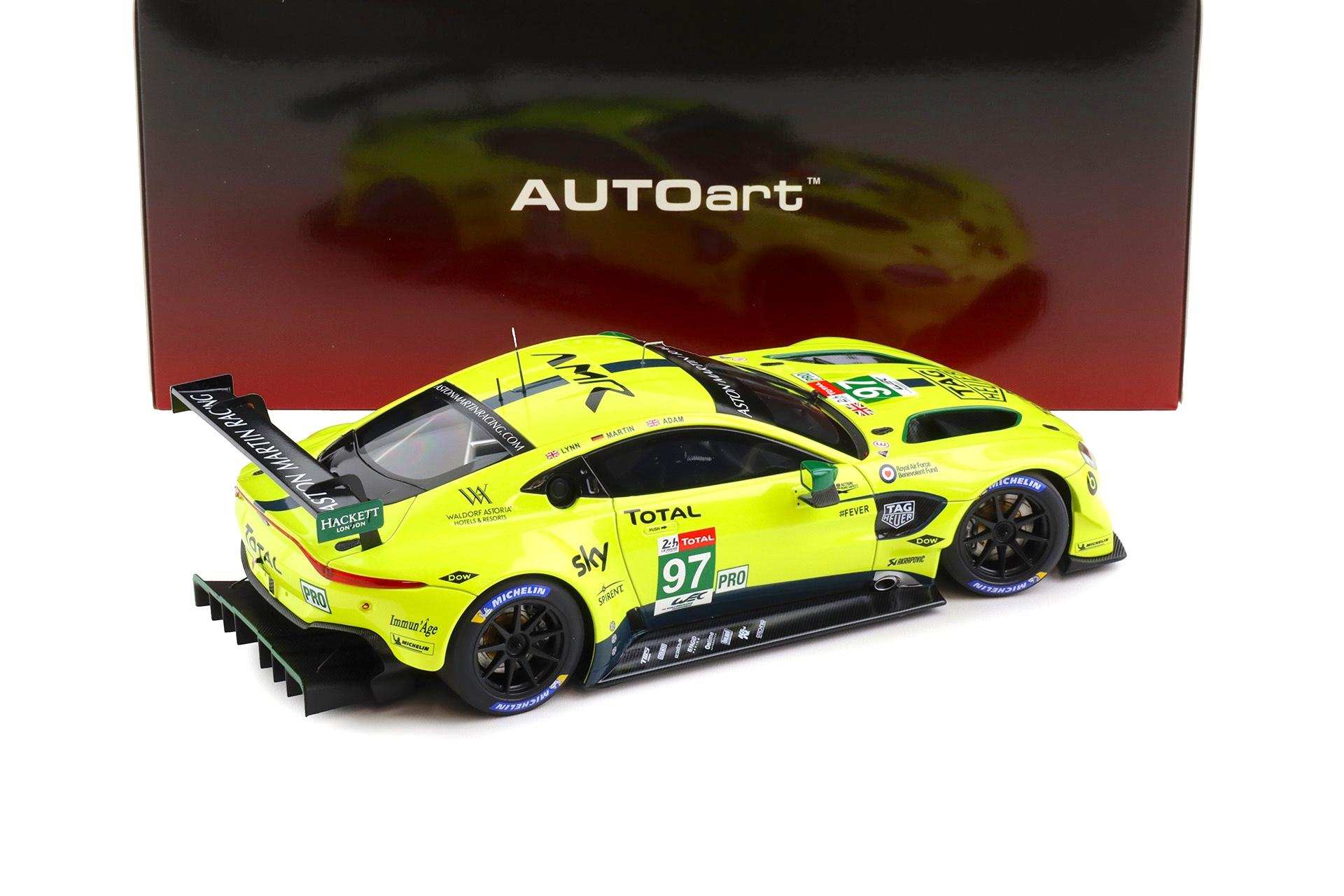 1:18 AUTOart Aston Martin Vantage GTE Le Mans Pro 2018 Lynn/Martin/Adam #97