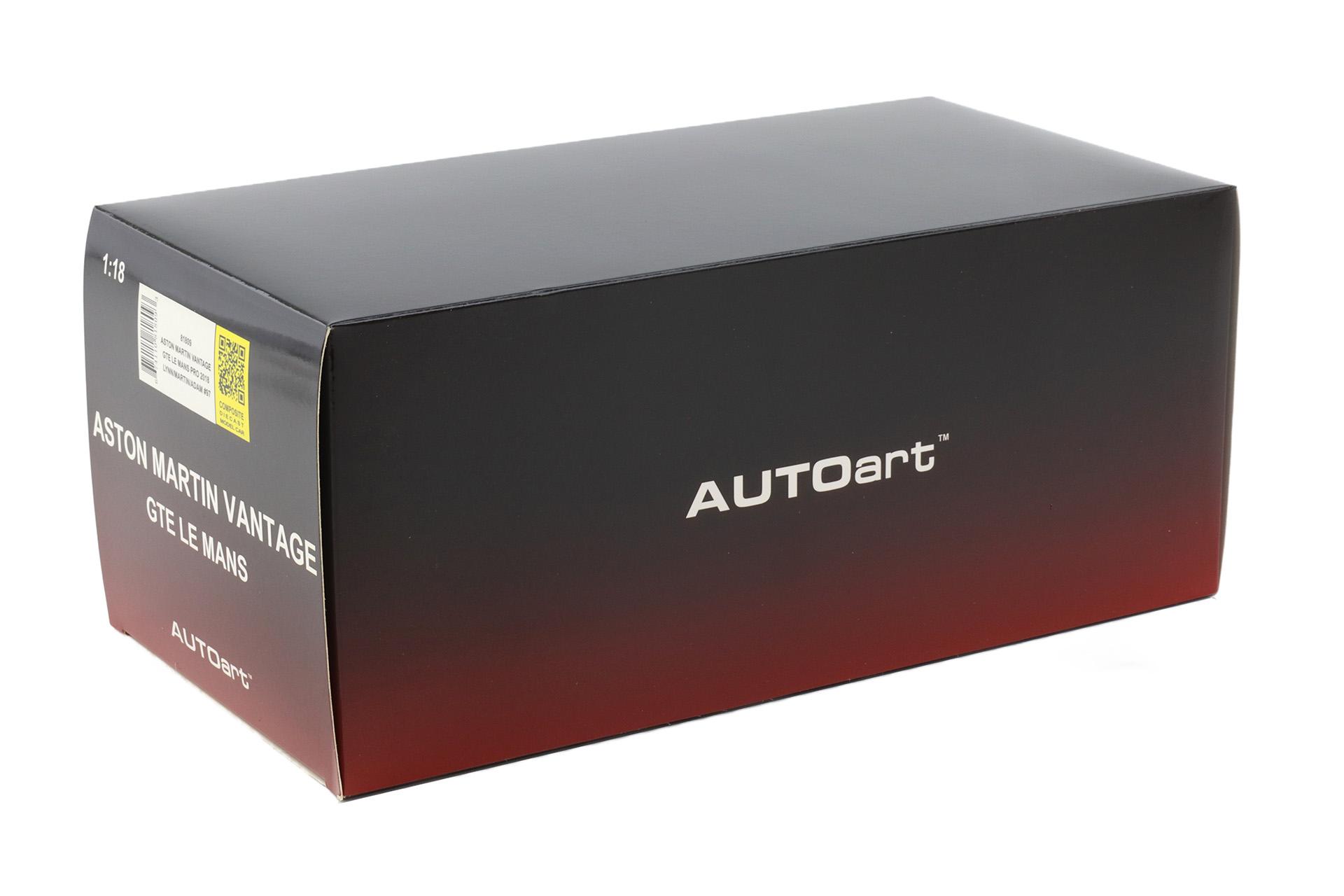 1:18 AUTOart Aston Martin Vantage GTE Le Mans Pro 2018 Lynn/Martin/Adam #97