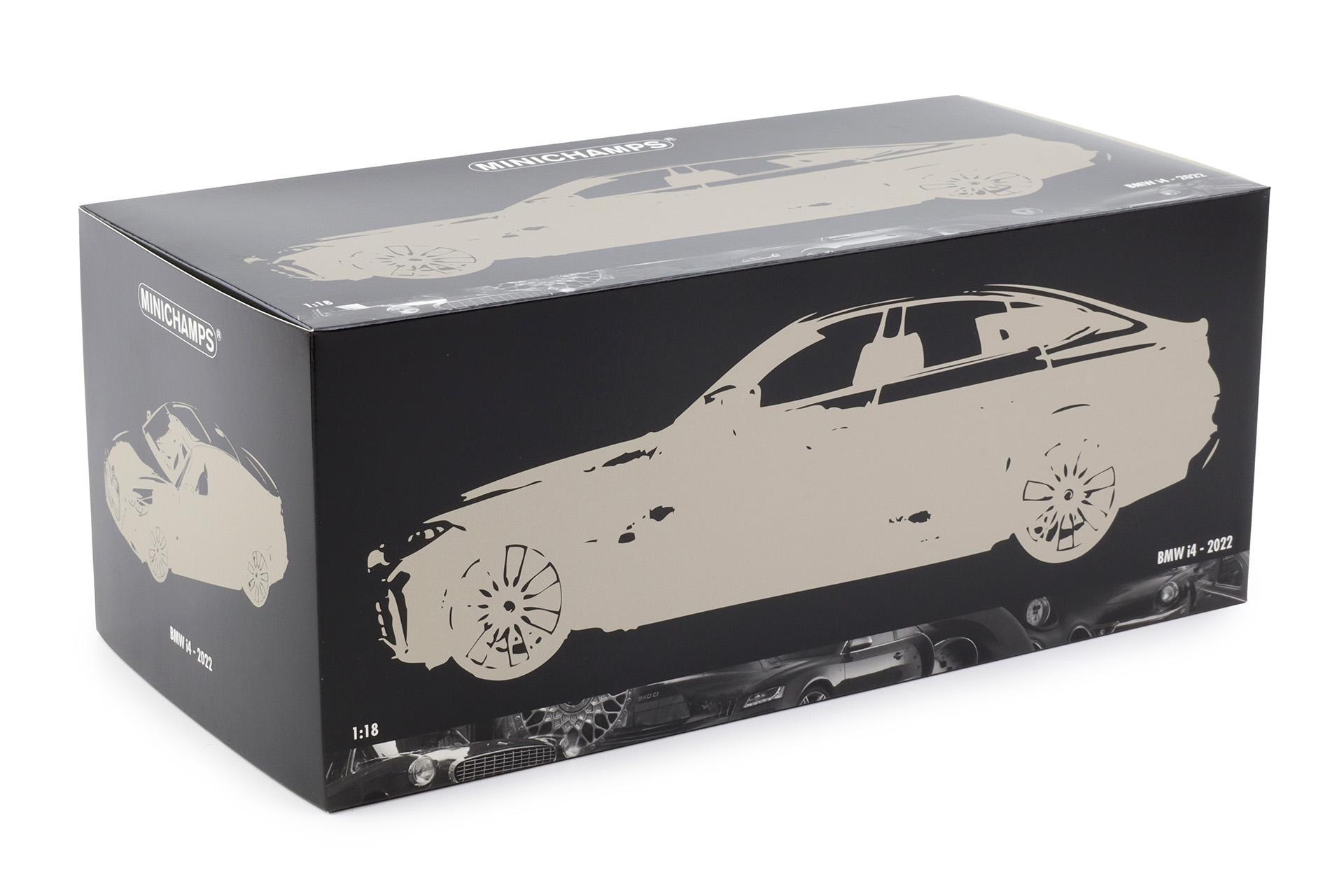 1:18 Minichamps BMW i4 M50 G26 Limousine 2022 grey metallic