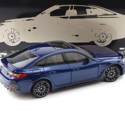 1:18 Minichamps BMW i4 M50 G26 Limousine 2022 blue metallic