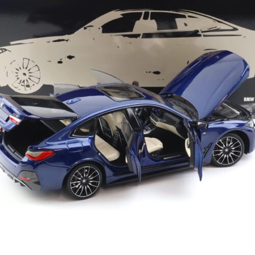 1:18 Minichamps BMW i4 M50 G26 Limousine 2022 blue metallic