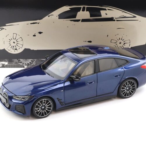 1:18 Minichamps BMW i4 M50 G26 Limousine 2022 blue metallic