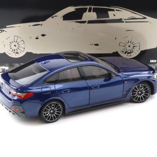 1:18 Minichamps BMW i4 M50 G26 Limousine 2022 blue metallic