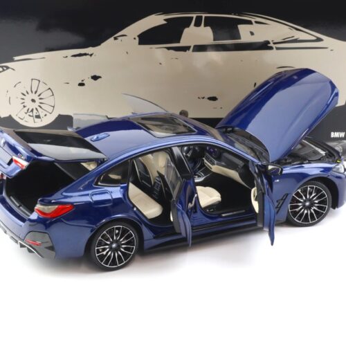 1:18 Minichamps BMW i4 M50 G26 Limousine 2022 blue metallic