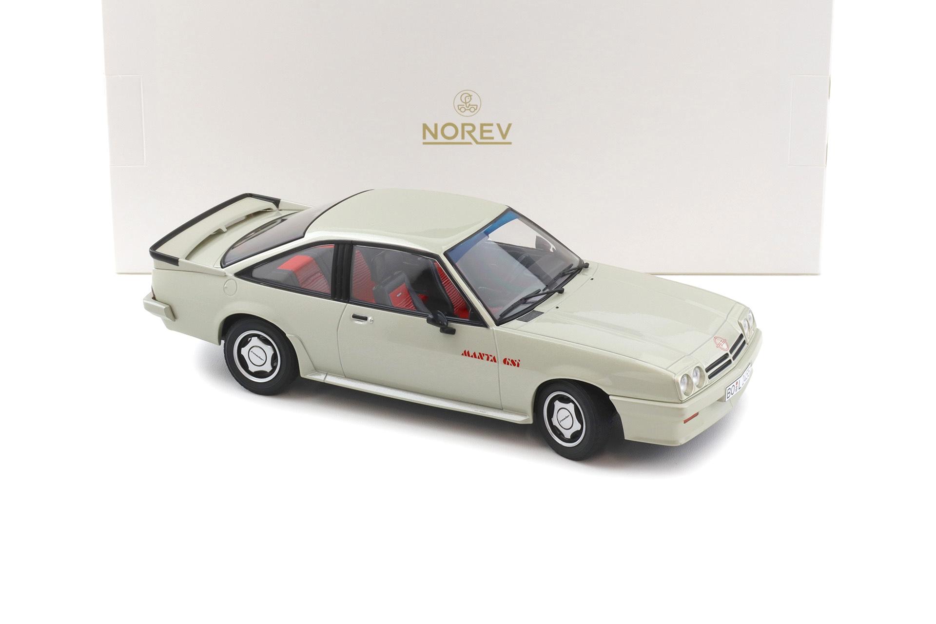 1:18 Norev Opel Manta B GSi Exclusive 1985 Platin metallic