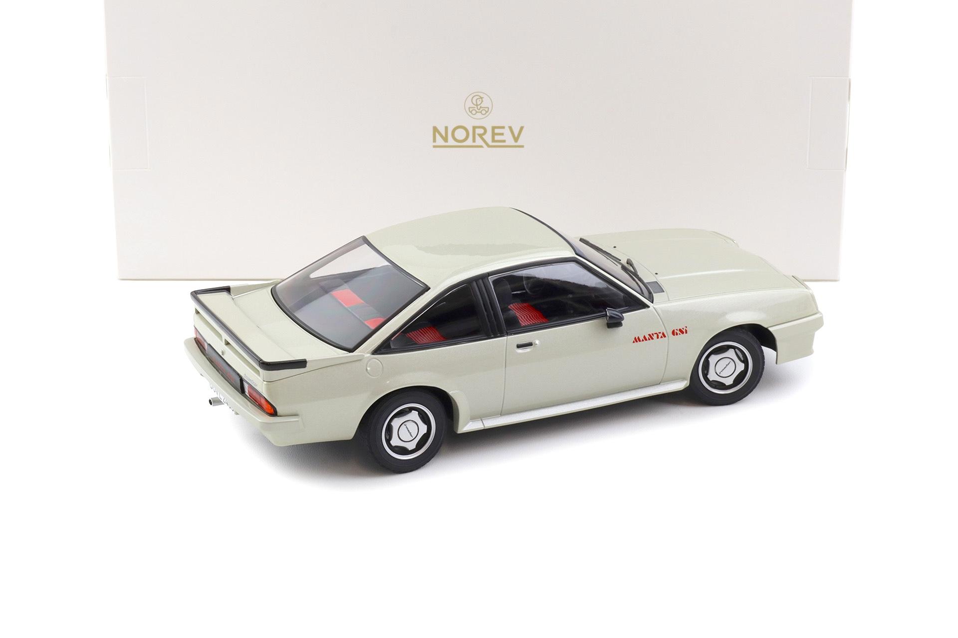 1:18 Norev Opel Manta B GSi Exclusive 1985 Platin metallic
