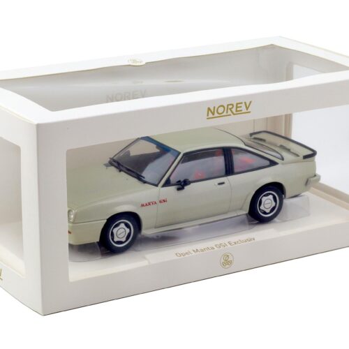 1:18 Norev Opel Manta B GSi Exclusive 1985 Platin metallic