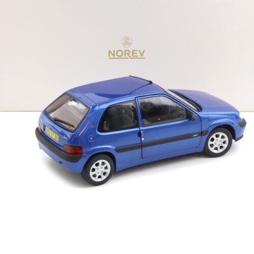 1:18 Norev Citroen Saxo VTS 1996 Poseidon blue metallic