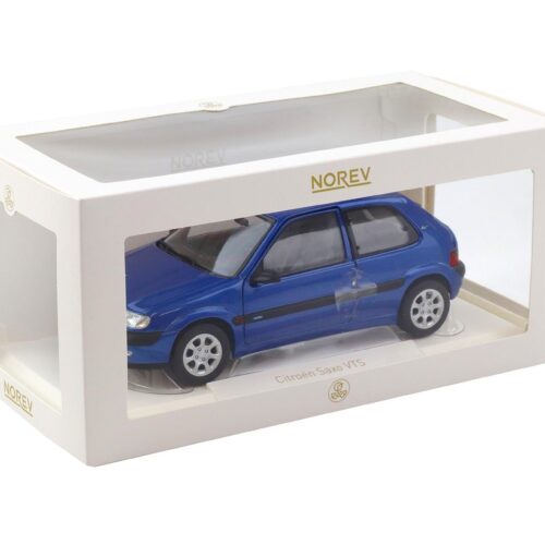 1:18 Norev Citroen Saxo VTS 1996 Poseidon blue metallic