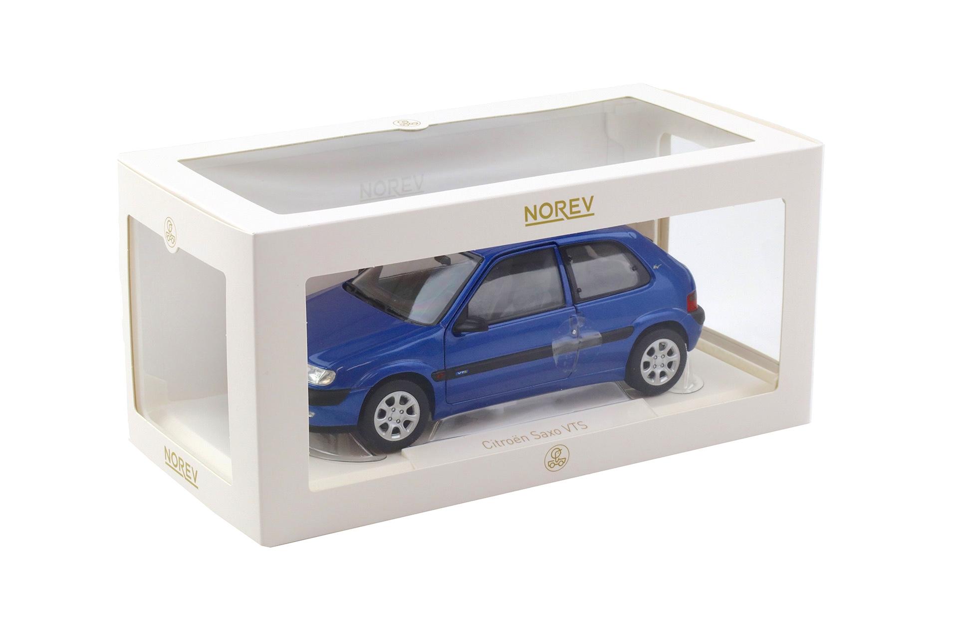 1:18 Norev Citroen Saxo VTS 1996 Poseidon blue metallic