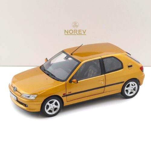 1:18 Norev Peugeot 306 S16 1997 Blaze yellow