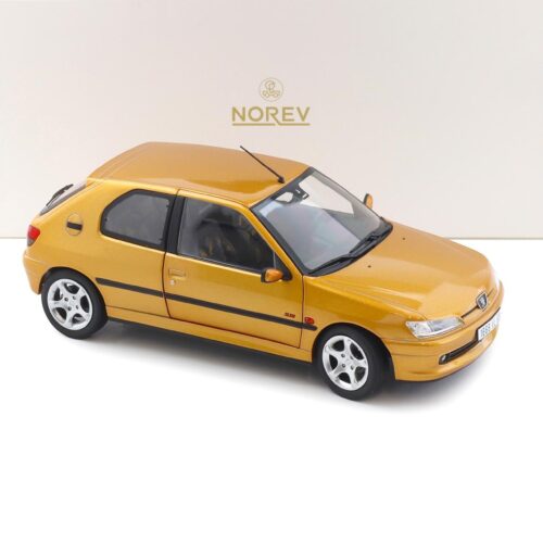 1:18 Norev Peugeot 306 S16 1997 Blaze yellow