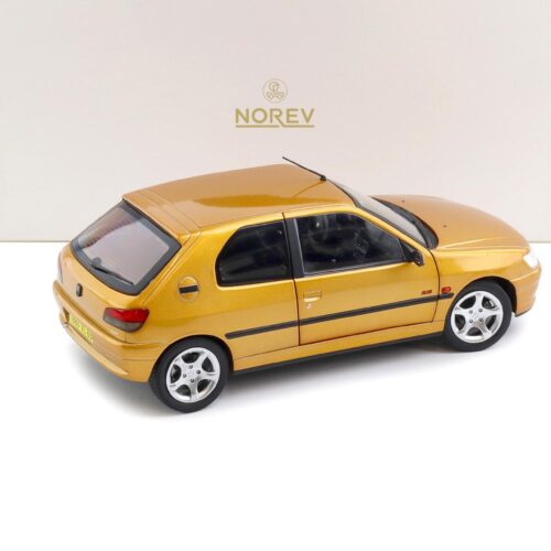 1:18 Norev Peugeot 306 S16 1997 Blaze yellow