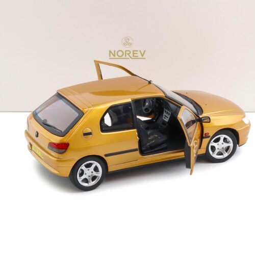 1:18 Norev Peugeot 306 S16 1997 Blaze yellow