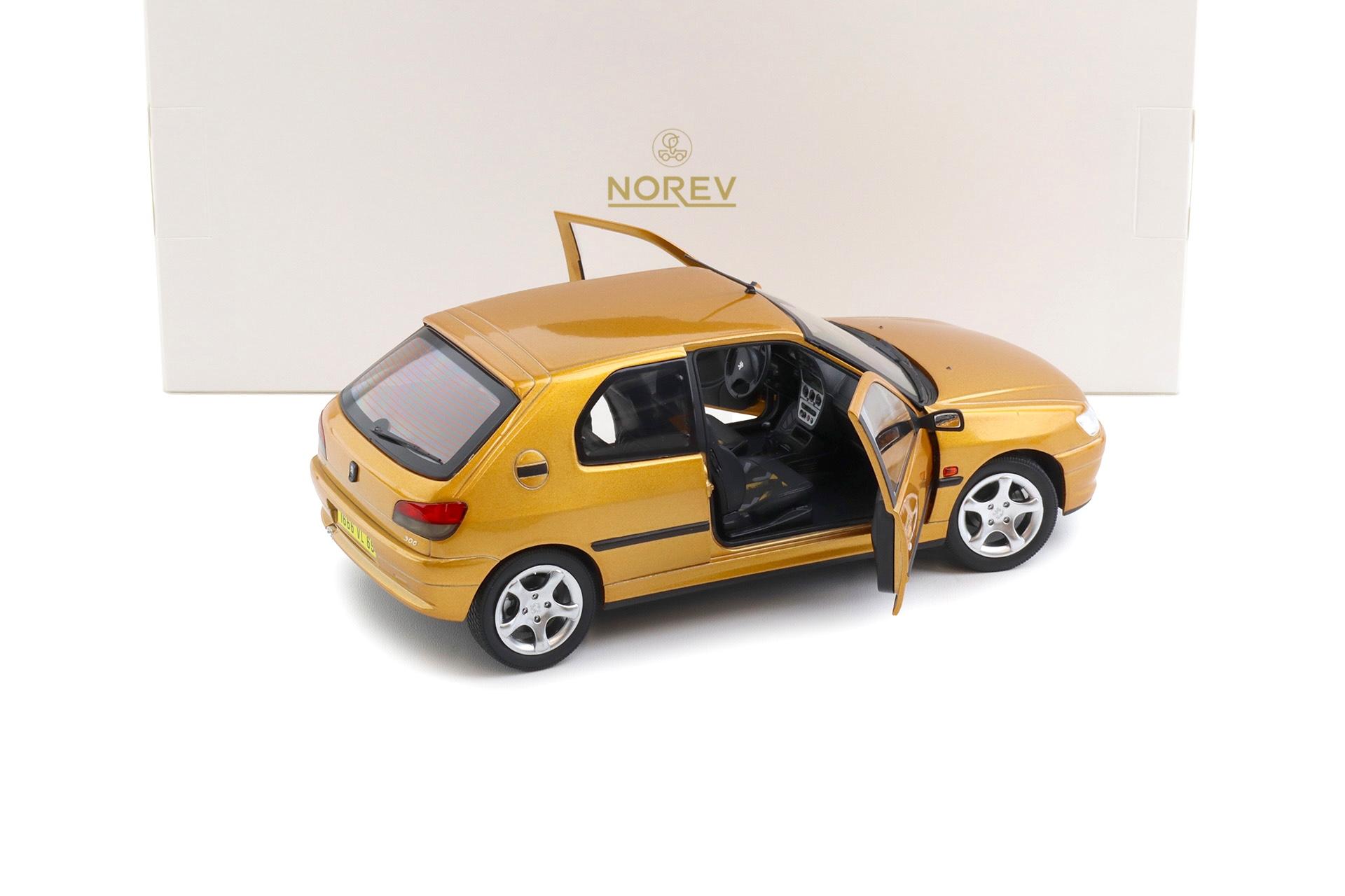 1:18 Norev Peugeot 306 S16 1997 Blaze yellow