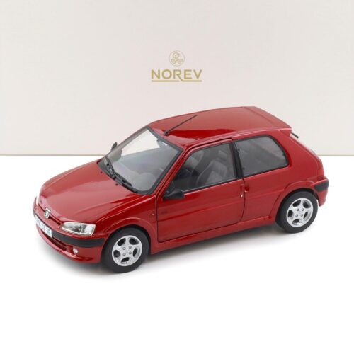 1:18 Norev Peugeot 106 S16 1998 Diablo red