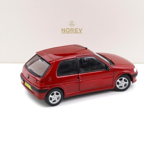 1:18 Norev Peugeot 106 S16 1998 Diablo red