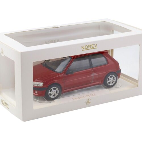 1:18 Norev Peugeot 106 S16 1998 Diablo red