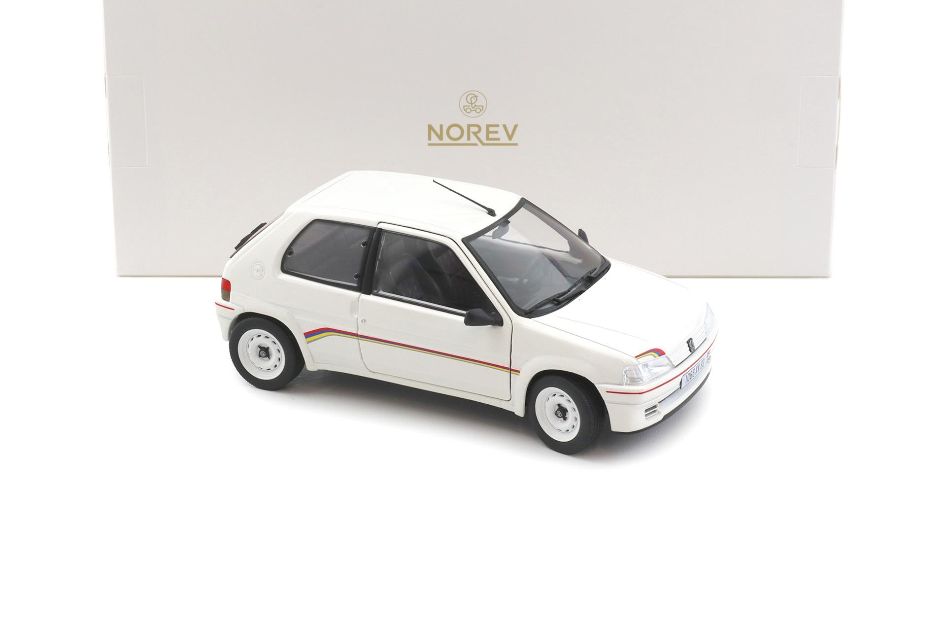 1:18 Norev Peugeot 106 Rallye 1.3 white 1993
