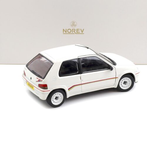1:18 Norev Peugeot 106 Rallye 1.3 white 1993