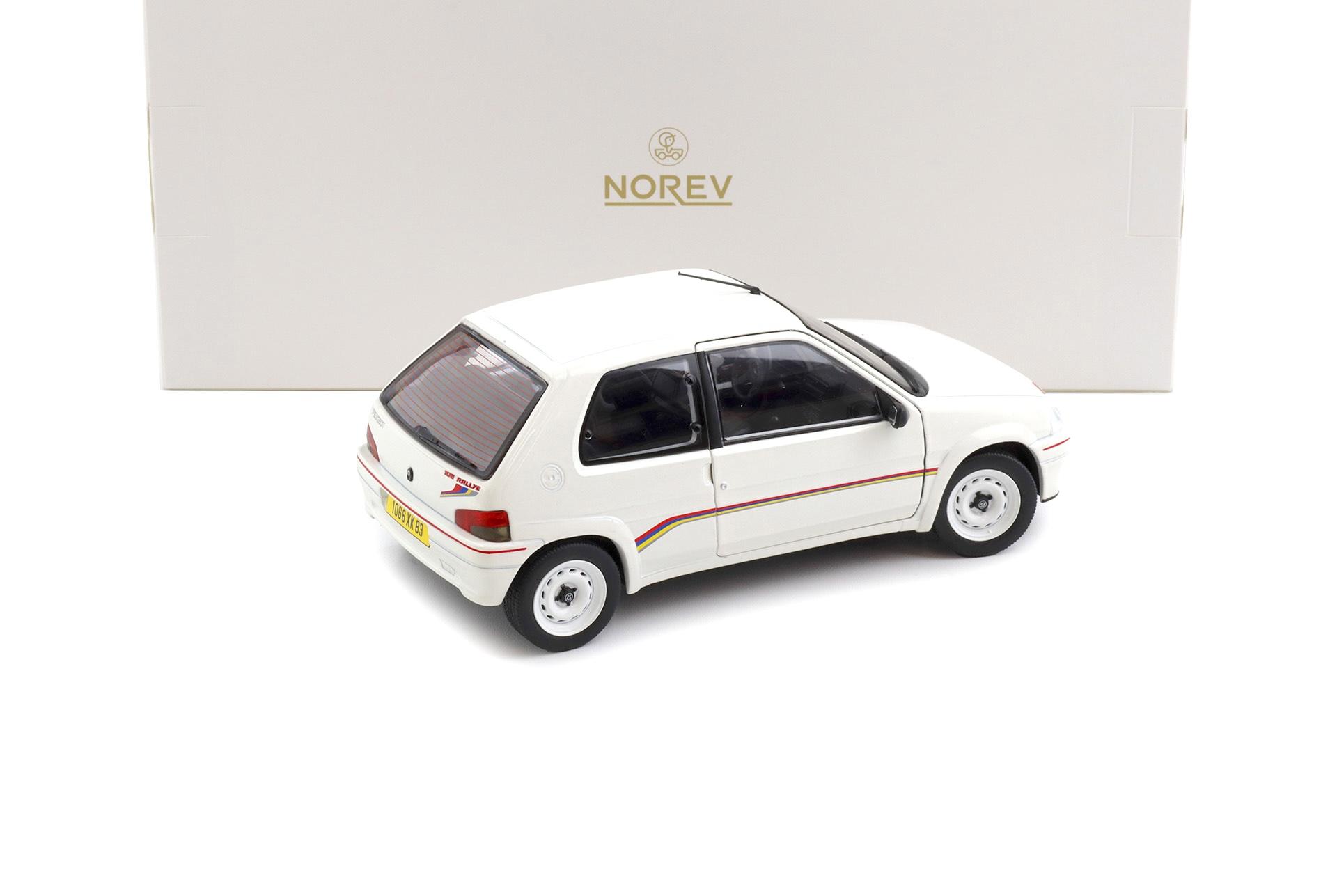 1:18 Norev Peugeot 106 Rallye 1.3 white 1993