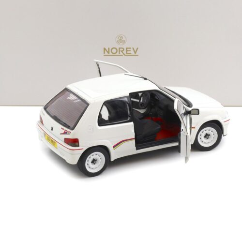 1:18 Norev Peugeot 106 Rallye 1.3 white 1993