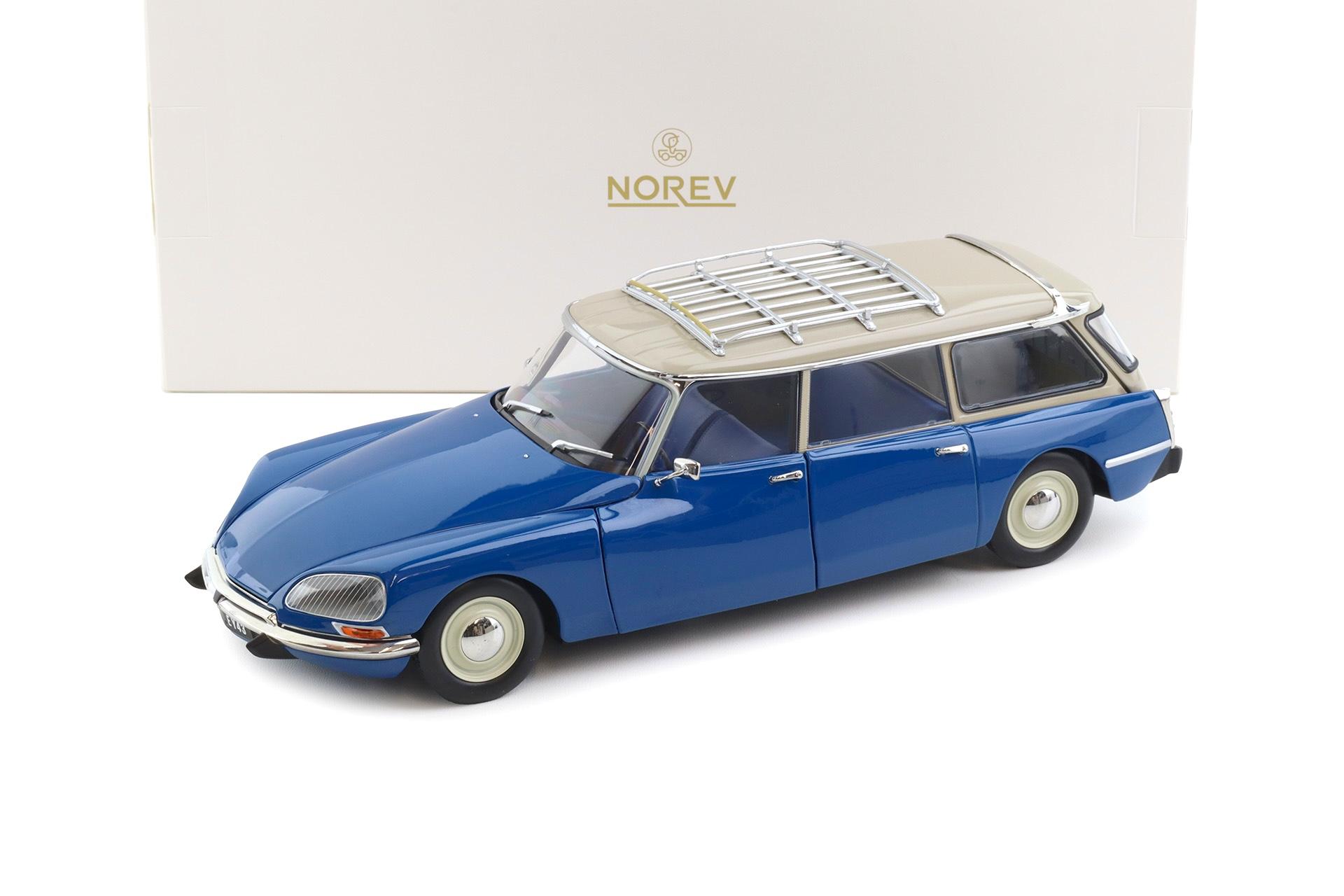 1:18 Norev Citroen Break 21 Danube blue 1970