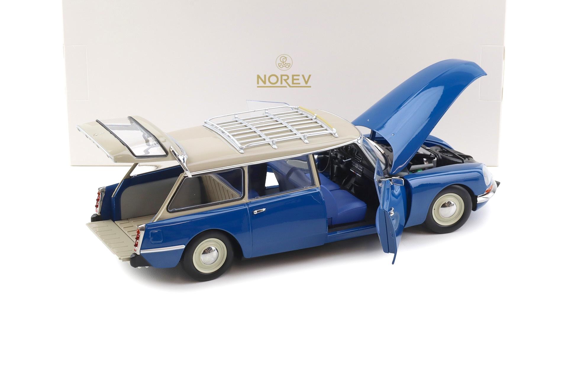 1:18 Norev Citroen Break 21 Danube blue 1970