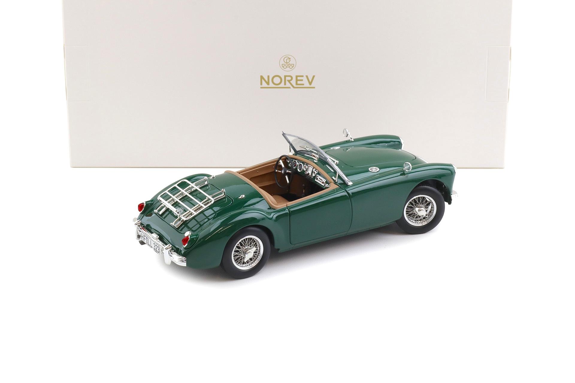 1:18 Norev MGA Roadster 1955 British Racing green