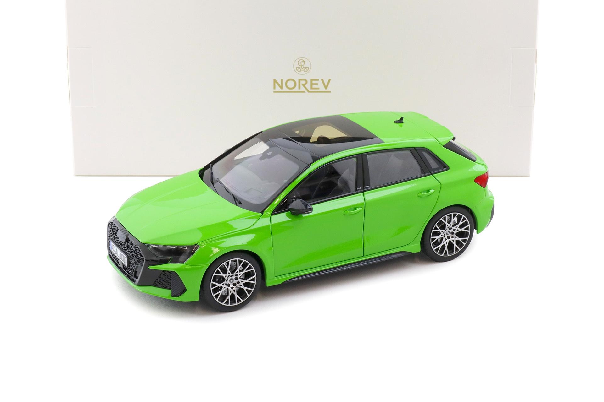 1:18 Norev Audi RS3 Sportback 2025 Kyalami green