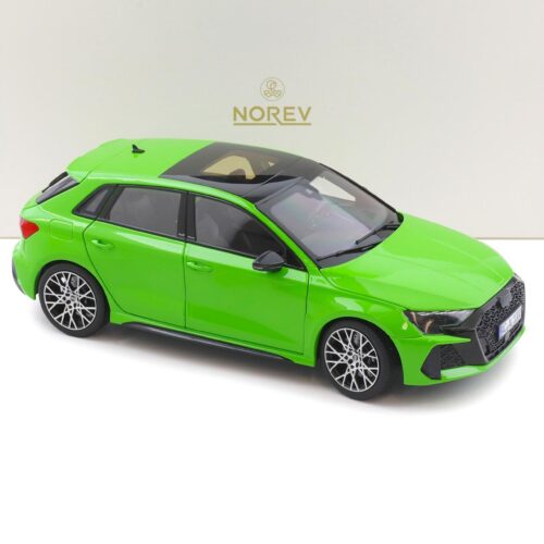 1:18 Norev Audi RS3 Sportback 2025 Kyalami green