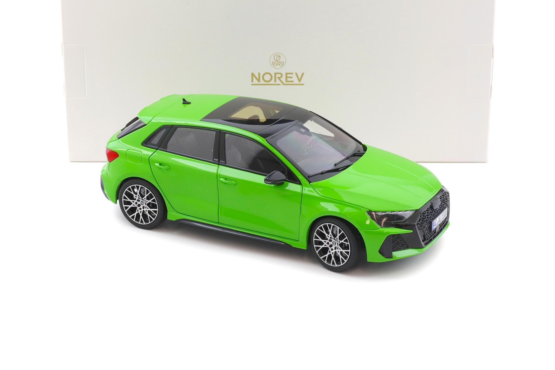 1:18 Norev Audi RS3 Sportback 2025 Kyalami green