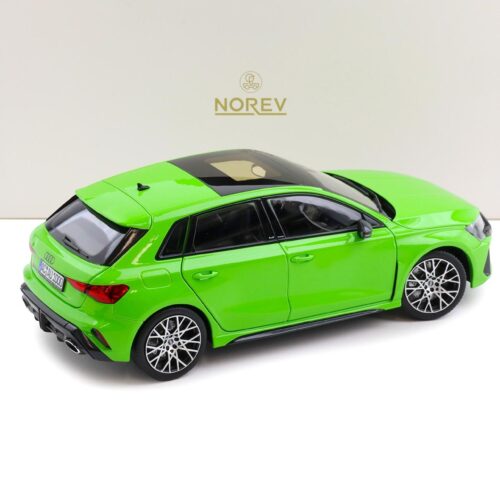 1:18 Norev Audi RS3 Sportback 2025 Kyalami green